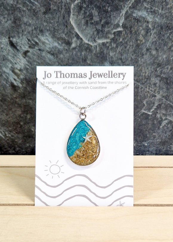 Shoreline Large Pendants with charms teardrop