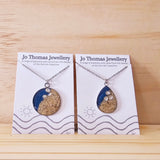 Shoreline Large Pendants with charms teardrop