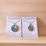 Shoreline Large Pendants with charms teardrop