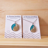 Shoreline Large Pendants with charms teardrop