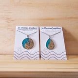 Shoreline Large Pendants with charms teardrop