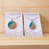 Shoreline Large Pendants with charms teardrop