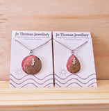 Shoreline Large Pendants with charms teardrop