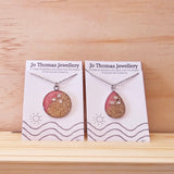 Shoreline Large Pendants with charms teardrop