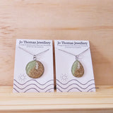 Shoreline Large Pendants with charms teardrop