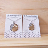 Shoreline Large Pendants with charms teardrop