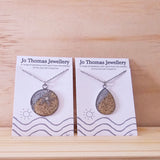 Shoreline Large Pendants with charms teardrop