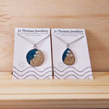 Shoreline Large Pendants with charms teardrop