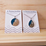 Shoreline Large Pendants with charms teardrop