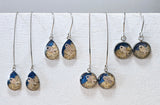 Fish Shoreline drop earrings