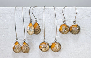 Fish Shoreline drop earrings