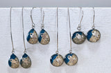 Fish Shoreline drop earrings