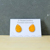 Sea Drop Cornish Sand studs