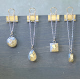 Shoreline Mini Pendants with Fish Charms